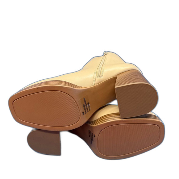 True Craft platform wildflower Cream Ankle Boots size 10 - Picture 6 of 9